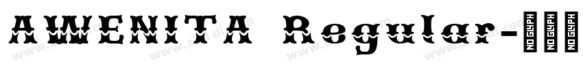 AWENITA Regular字体转换